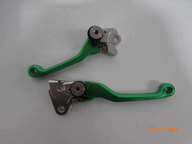 EMU Brake/ Clutch Lever set - Kawasaki KX 250F / KX450F