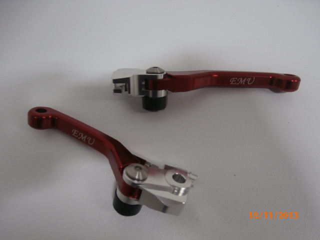 EMU Brake/ Clutch Lever set - Honda CRF 250R / CRF450R